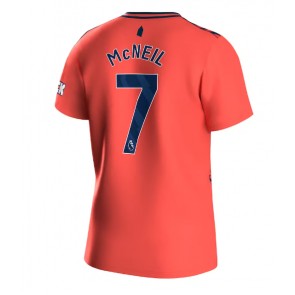 Everton Dwight McNeil #7 Replica Away Stadium Shirt 2023-24 Short Sleeve